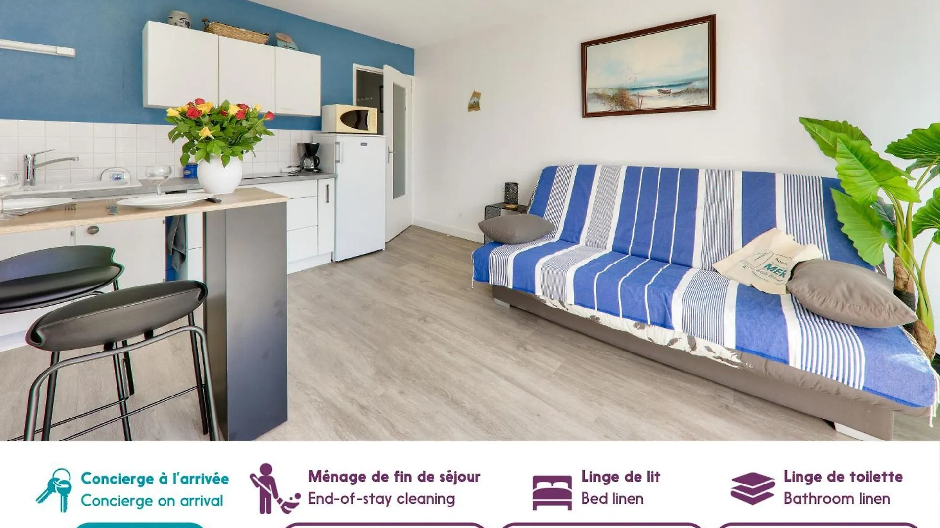 Apartment Appartement Cosy 2 Personnes - Sarzeau